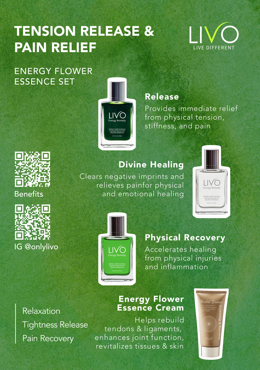 TENSION RELEASE &amp; PAIN RELIEF