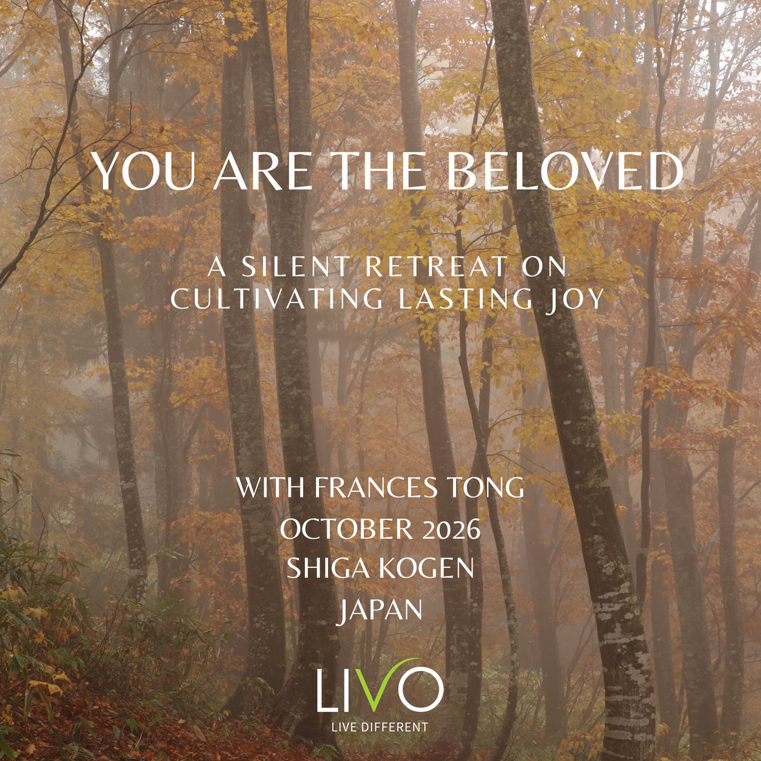 森愛你。栽種一生喜樂的山林靜修